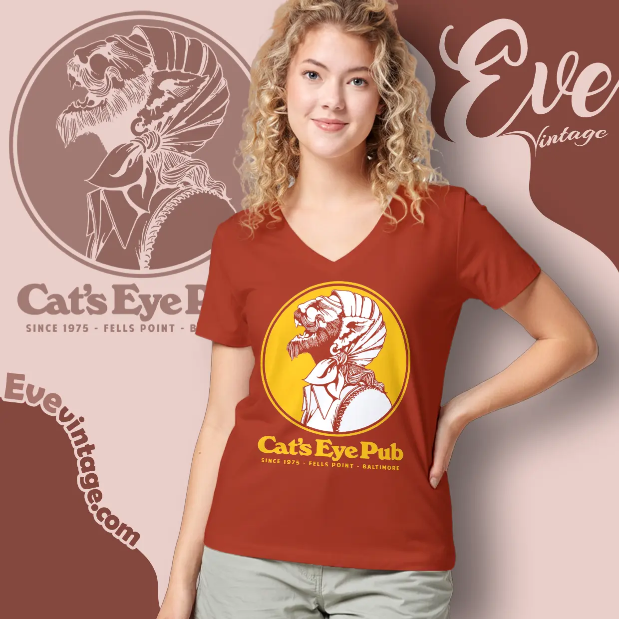 Cat’s Eye Pub Shirt – Baltimore Dive Bar Tee Cat’s Eye Pub Shirt – Baltimore Dive Bar Tee