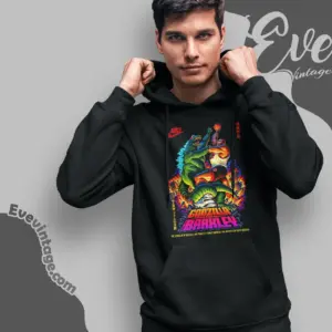 charles barkley vs godzilla 90s nike hoodie