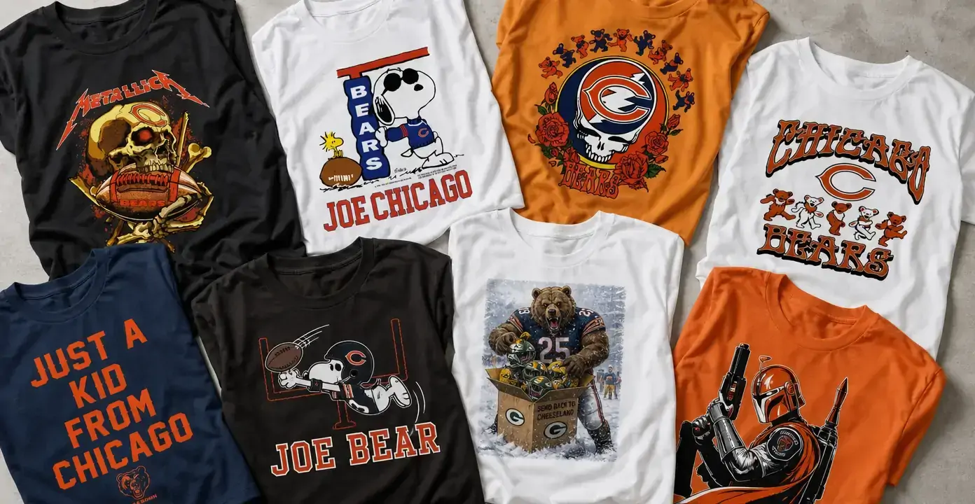 Chicago Bears Graphic Shirts