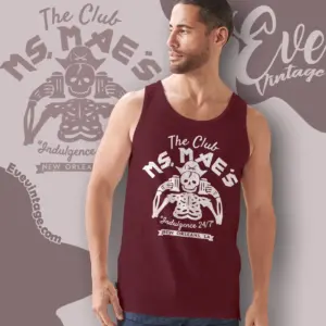 club ms maes shirt new orleans dive bar tank top racerback
