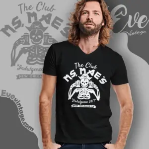 Club Ms. Mae’s Shirt New Orleans Dive Bar Tee
