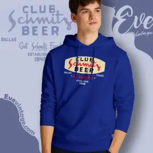 club schmitz shirt dallas dive bar hoodie