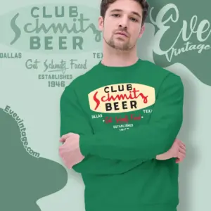 club schmitz shirt dallas dive bar sweatshirt
