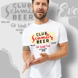 club schmitz shirt dallas dive bar t shirt