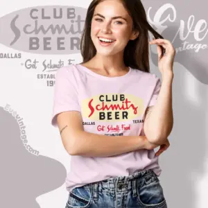 club schmitz shirt dallas dive bar women t shirt