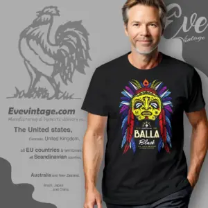 cockspur balla black rum t shirt