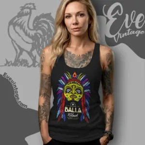 cockspur balla black rum tank top racerback