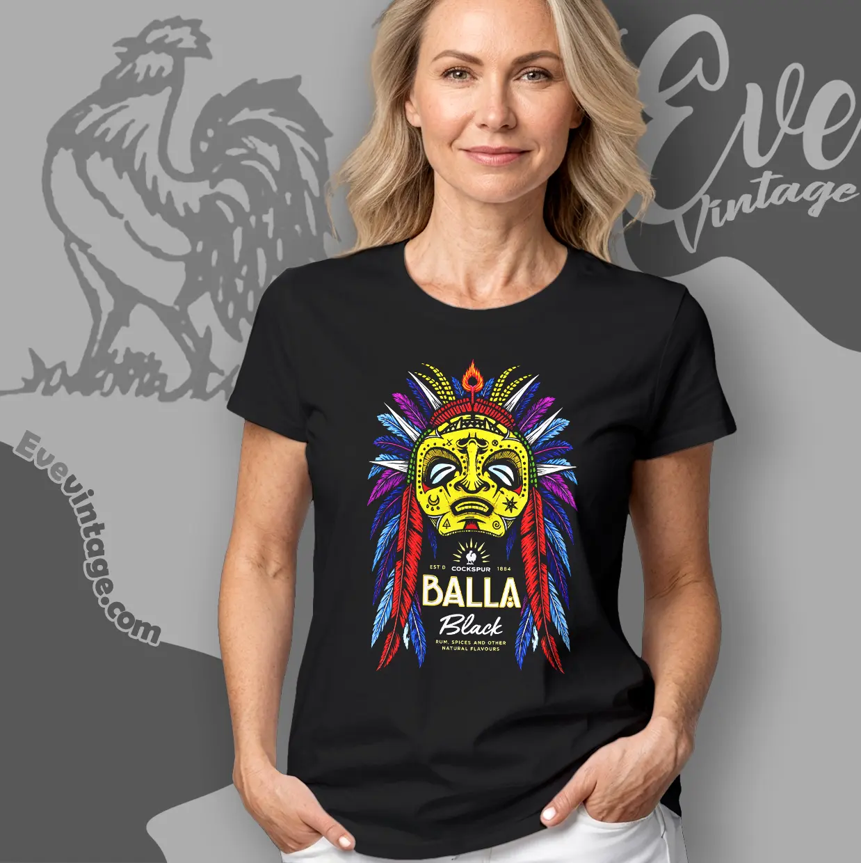 cockspur balla black rum women t shirt cockspur balla black rum women t shirt