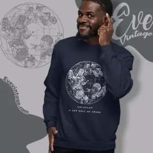 coldplay a sky full of stars sweatshirt
