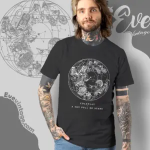 coldplay a sky full of stars t shirt