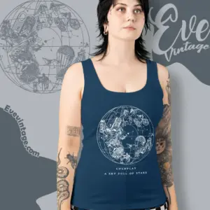 coldplay a sky full of stars tank top racerback