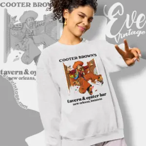 cooter browns tavern oyster bar sweatshirt