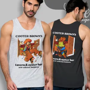 cooter browns tavern oyster bar tank top racerback