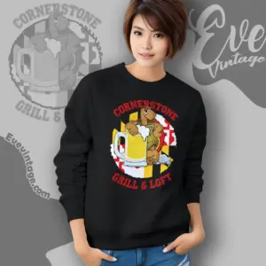 cornerstone grill loft shirt maryland dive bar sweatshirt