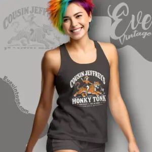 cousin jeffreys honky tonk shirt cincinnati dive bar tank top racerback