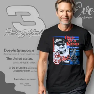 Dale Earnhardt 3 Shirt – One Of A Kind Tee