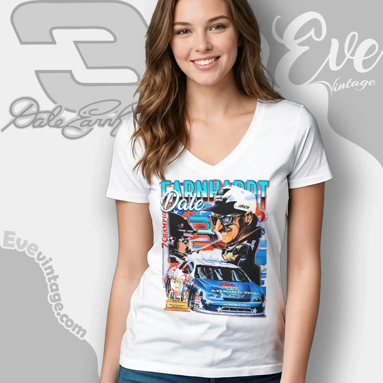 dale earnhardt nascar winston cup shirt v neck tshirt dale earnhardt nascar winston cup shirt v neck tshirt