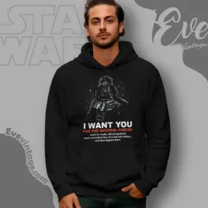darth vader i want you for the imperial forces hoodie