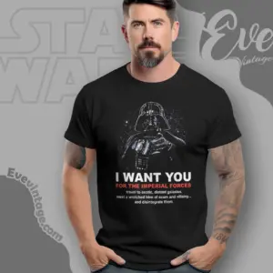 darth vader i want you for the imperial forces t shirt
