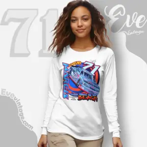 dave marcis 71 shirt last ride at the beach long sleeve tee