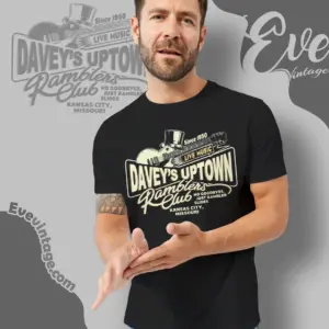daveys uptown ramblers club shirt kansas city dive bar t shirt