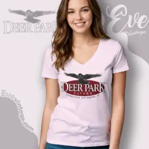 deer park tavern shirt newark de dive bar v neck tshirt