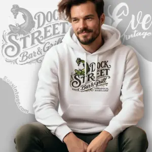 dock street bar grill shirt annapolis dive bar hoodie