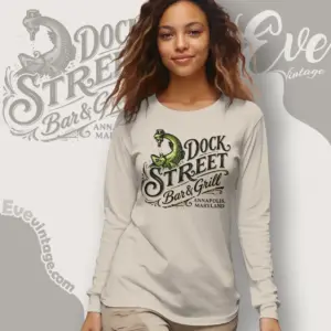 dock street bar grill shirt annapolis dive bar long sleeve tee