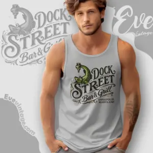dock street bar grill shirt annapolis dive bar tank top racerback