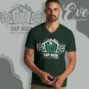 doll hut bar shirt anaheim dive bar v neck tshirt