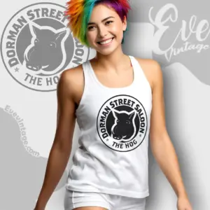 dorman street saloon shirt indianapolis dive bar tank top racerback