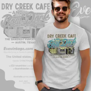 dry creek cafe boat dock shirt austin dive bar t shirt