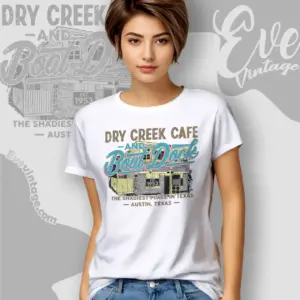 dry creek cafe boat dock shirt austin dive bar women t shirt