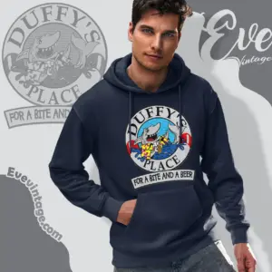 duffys place shirt valparaiso in dive bar hoodie