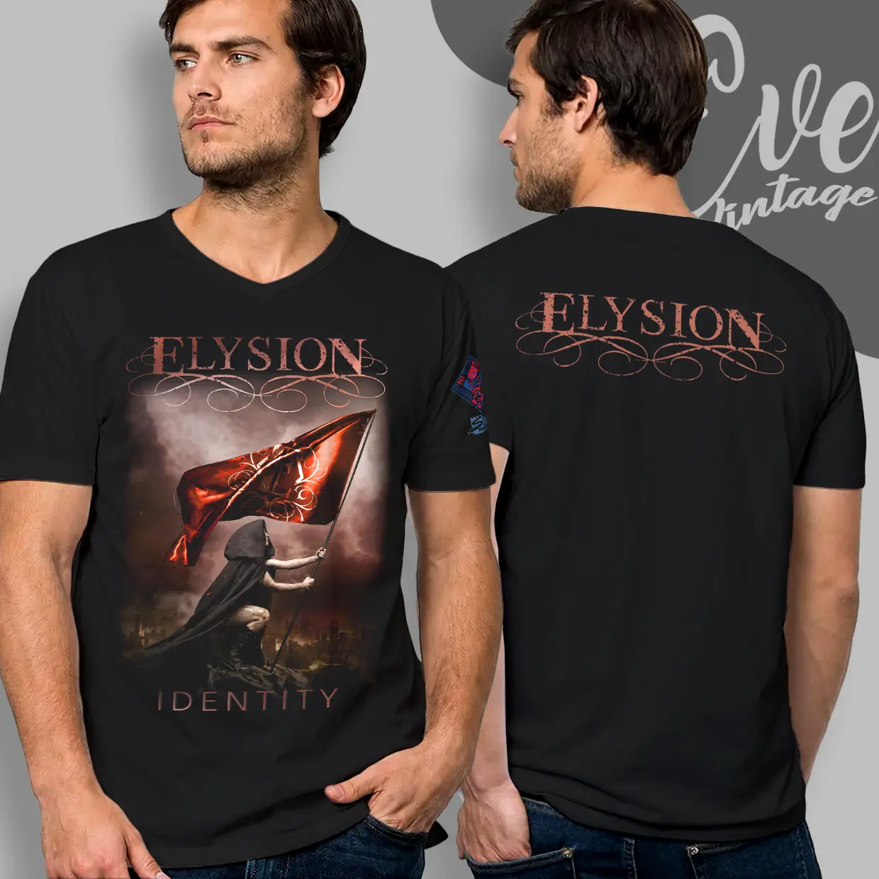 elysion identity v neck tshirt elysion identity v neck tshirt