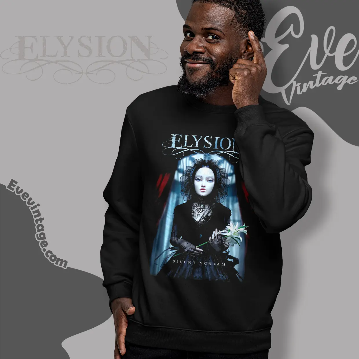 elysion silent scream shirt silent scr3am sweatshirt elysion silent scream shirt silent scr3am sweatshirt
