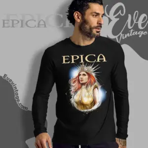 epica abyss of time long sleeve tee