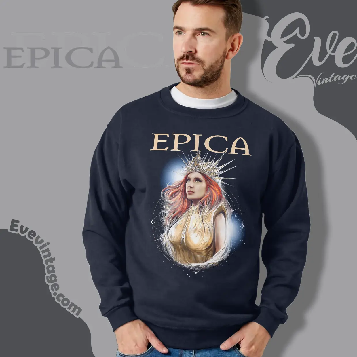 epica abyss of time sweatshirt epica abyss of time sweatshirt