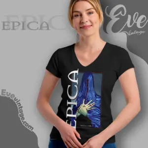 epica apparition v neck tshirt