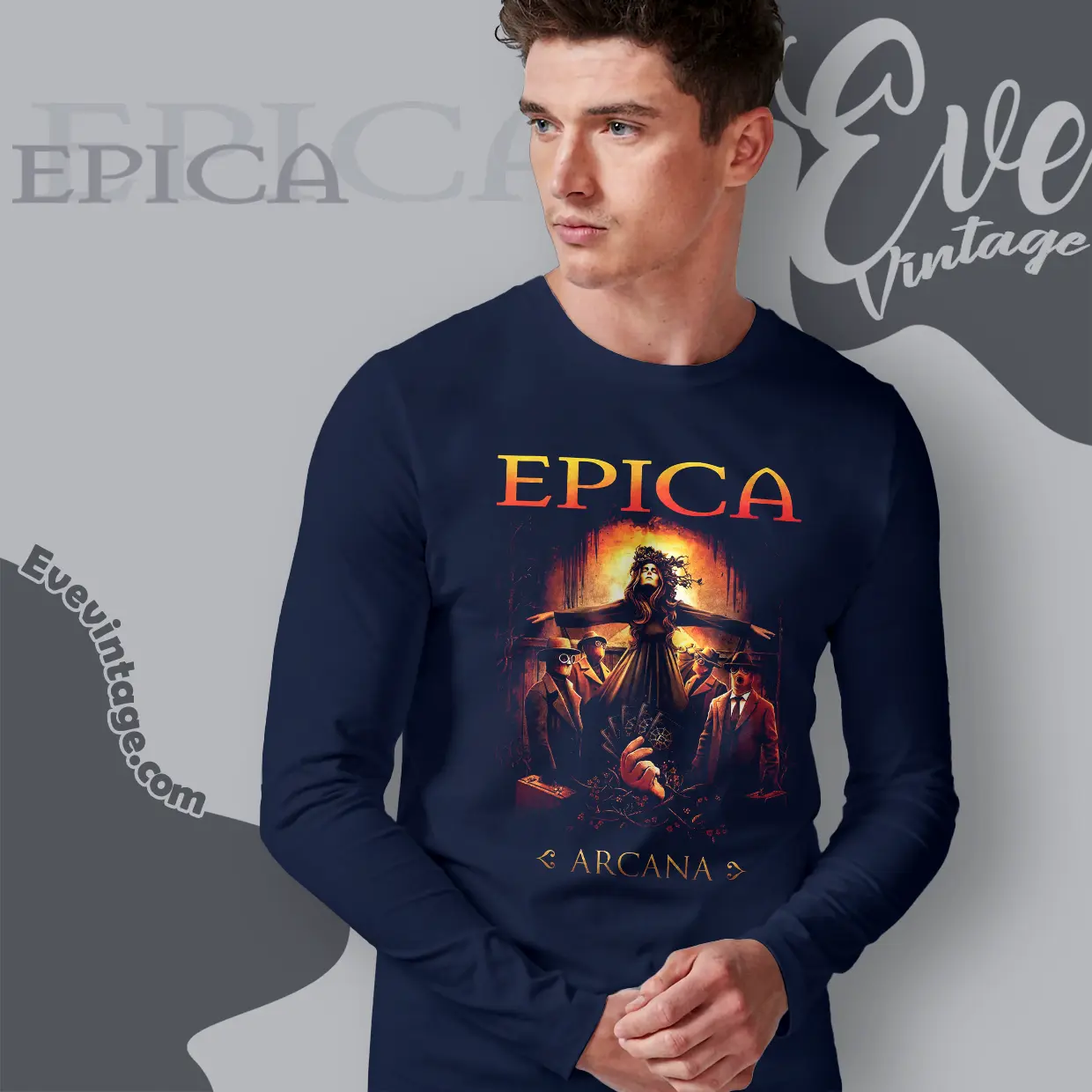 epica arcana long sleeve tee epica arcana long sleeve tee