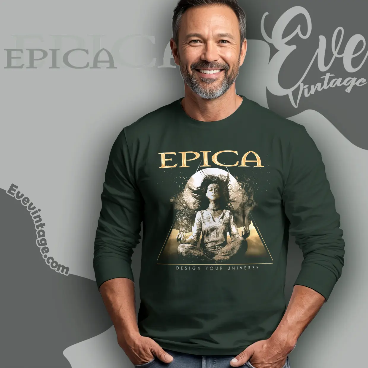 epica design your universe long sleeve tee epica design your universe long sleeve tee