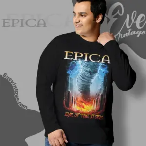 epica eye of the storm long sleeve tee