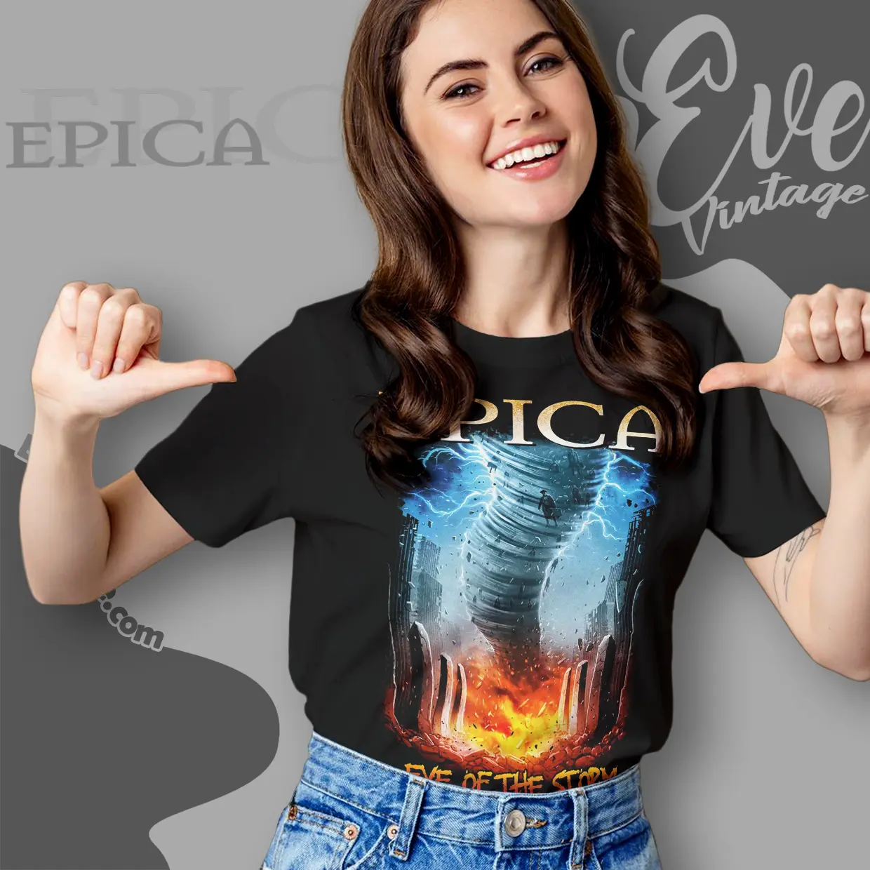 epica eye of the storm women t shirt epica eye of the storm women t shirt