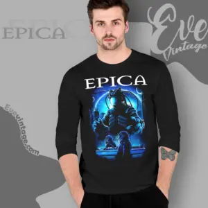 epica fight to survive long sleeve tee