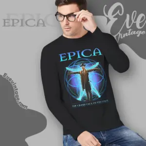 epica grand saga of existence long sleeve tee