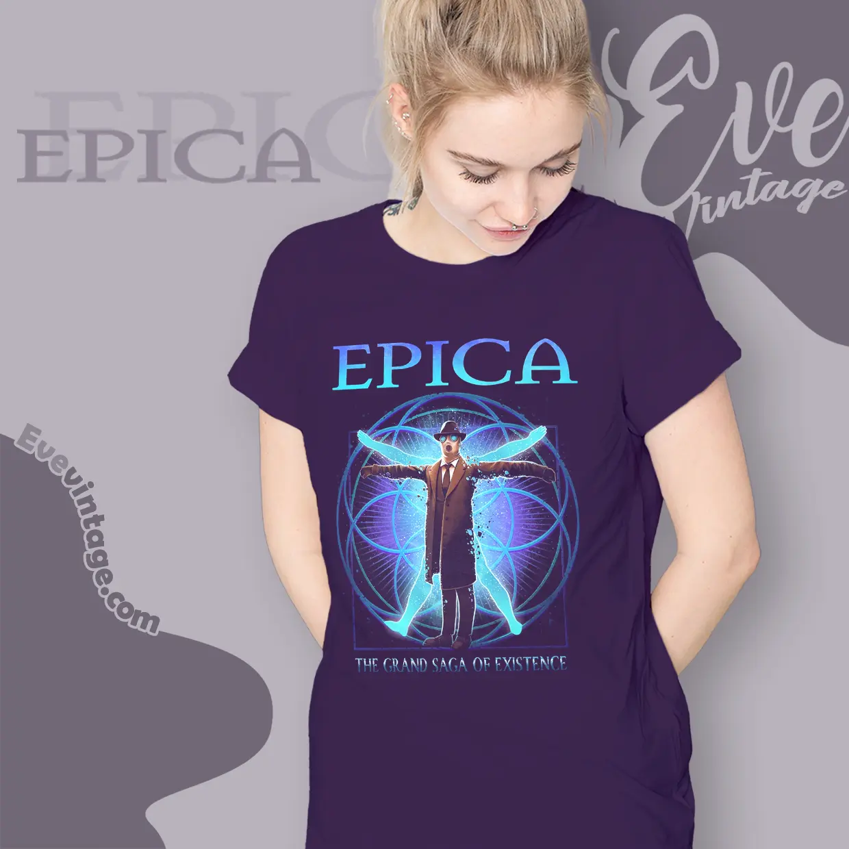 epica grand saga of existence women t shirt epica grand saga of existence women t shirt