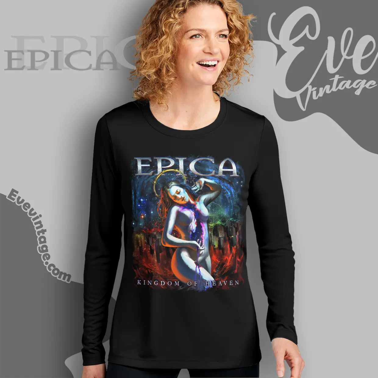 epica kingdom of heaven long sleeve tee epica kingdom of heaven long sleeve tee