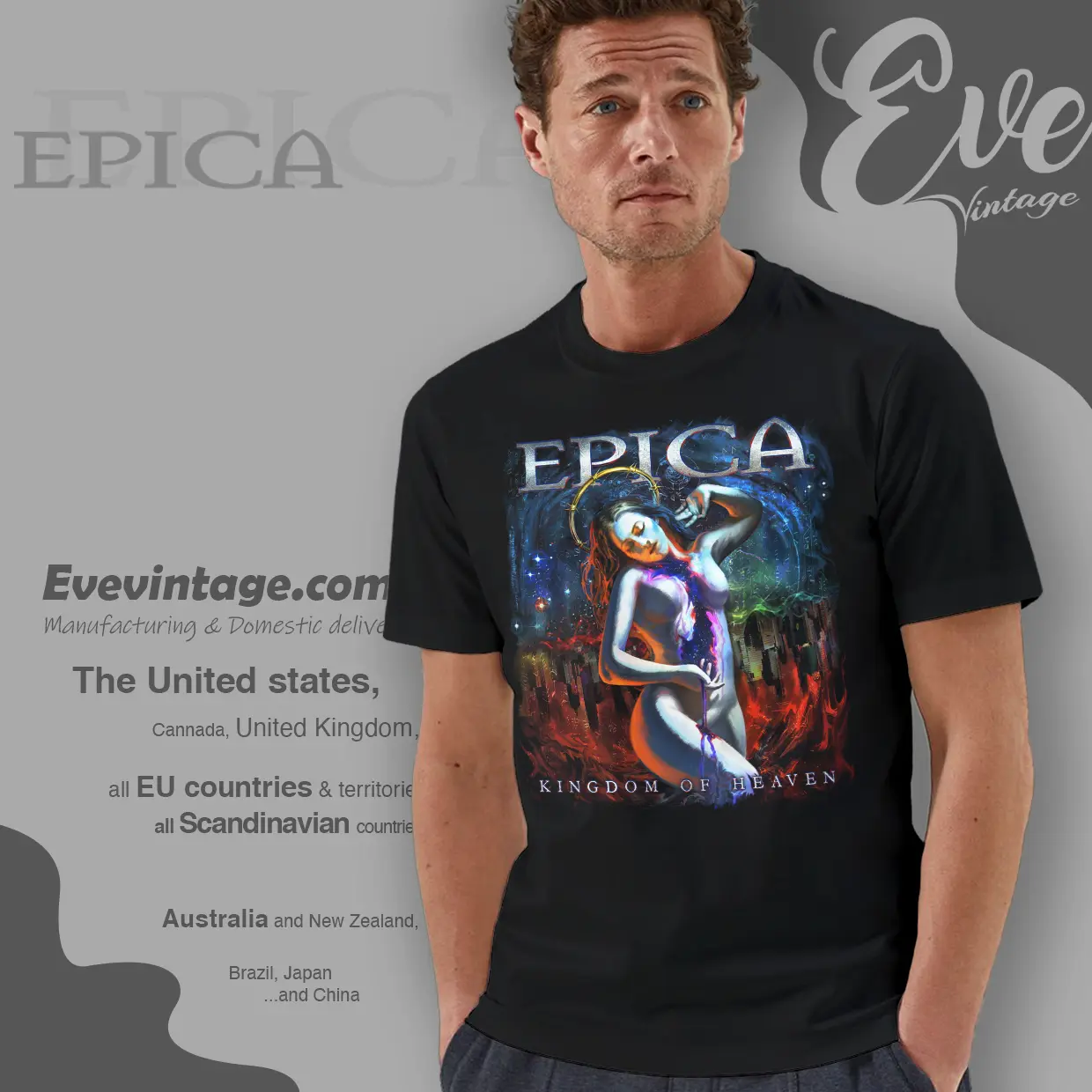 epica kingdom of heaven t shirt epica kingdom of heaven t shirt