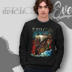 epica pirates of the caribbean art sweatshirt