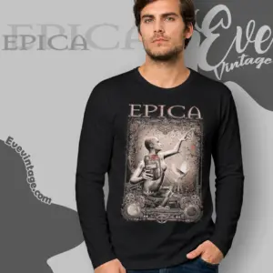epica requiem for the indifferent long sleeve tee